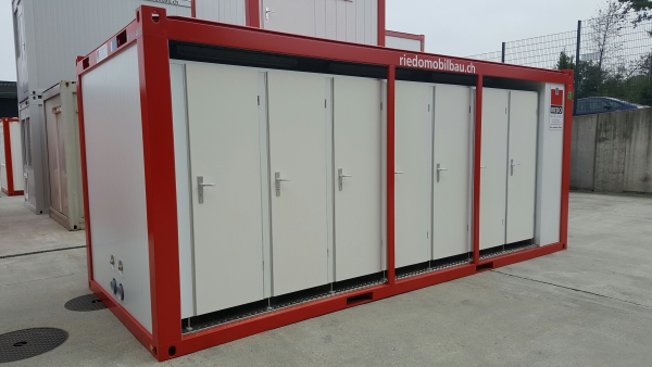 Sanitärcontainer 20 Fuss